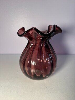 Vintage Amethyst Vase #10
